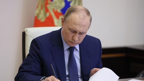 Президент РФ Владимир Путин 