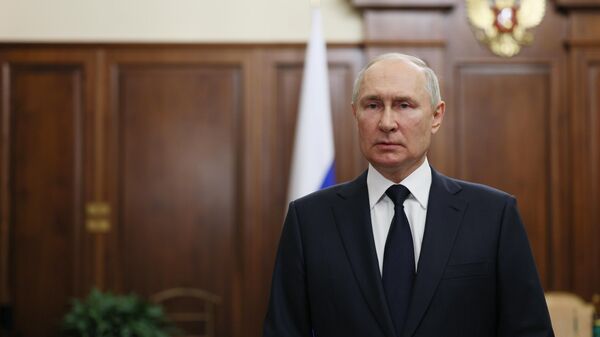 Обращение президента РФ В. Путина к гражданам России