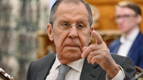 Глава МИД РФ Сергей Лавров 
